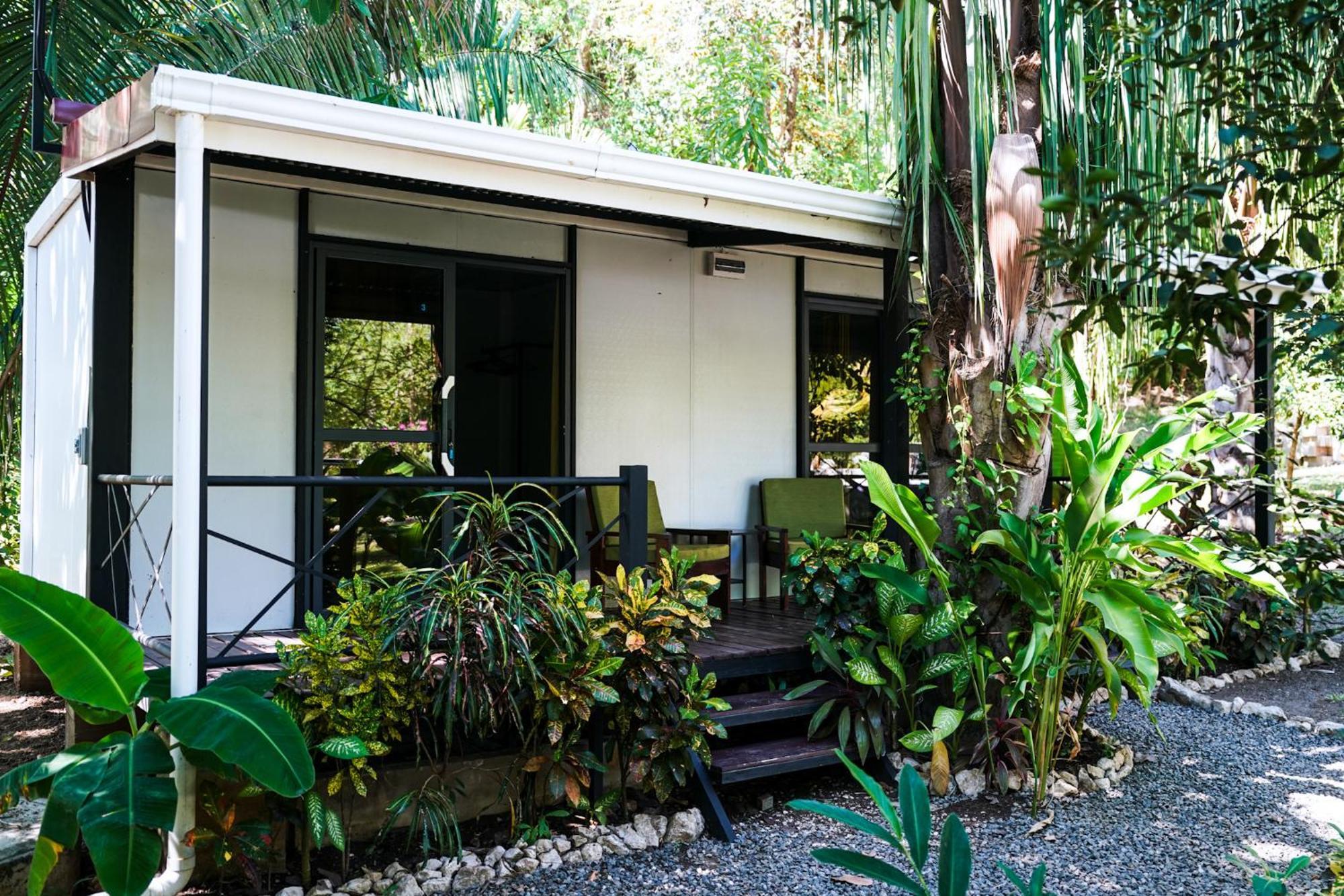House In The Palm Forest Puerto Carrillo Eksteriør billede