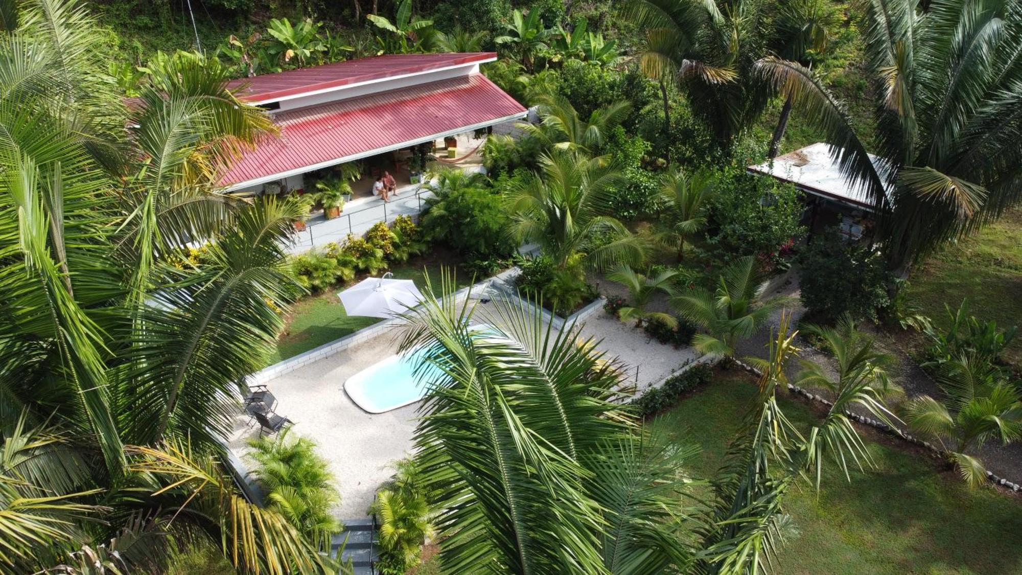House In The Palm Forest Puerto Carrillo Eksteriør billede